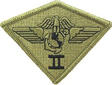 2nd Marine Corps Aircraft Wing OCP Scorpion Shoulder Patch With Velcro